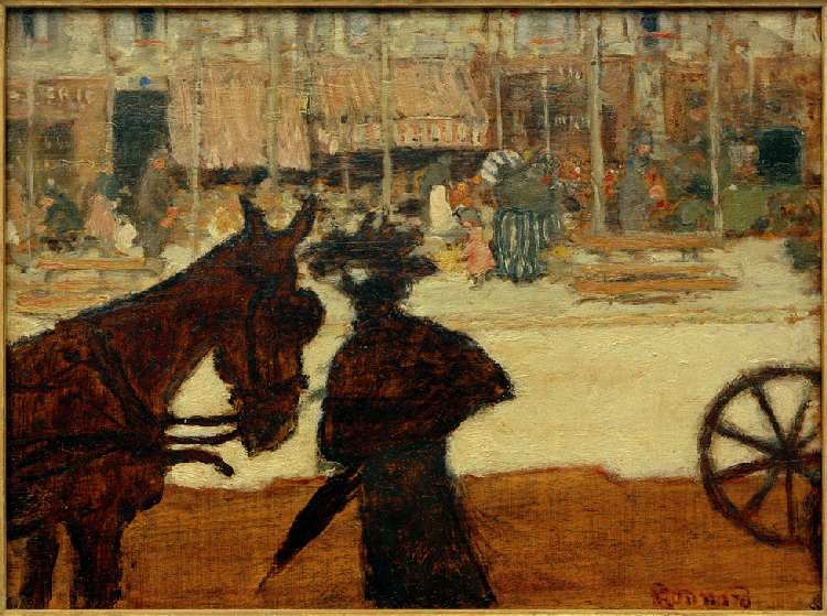 Le cheval de fiacre von Pierre Bonnard
