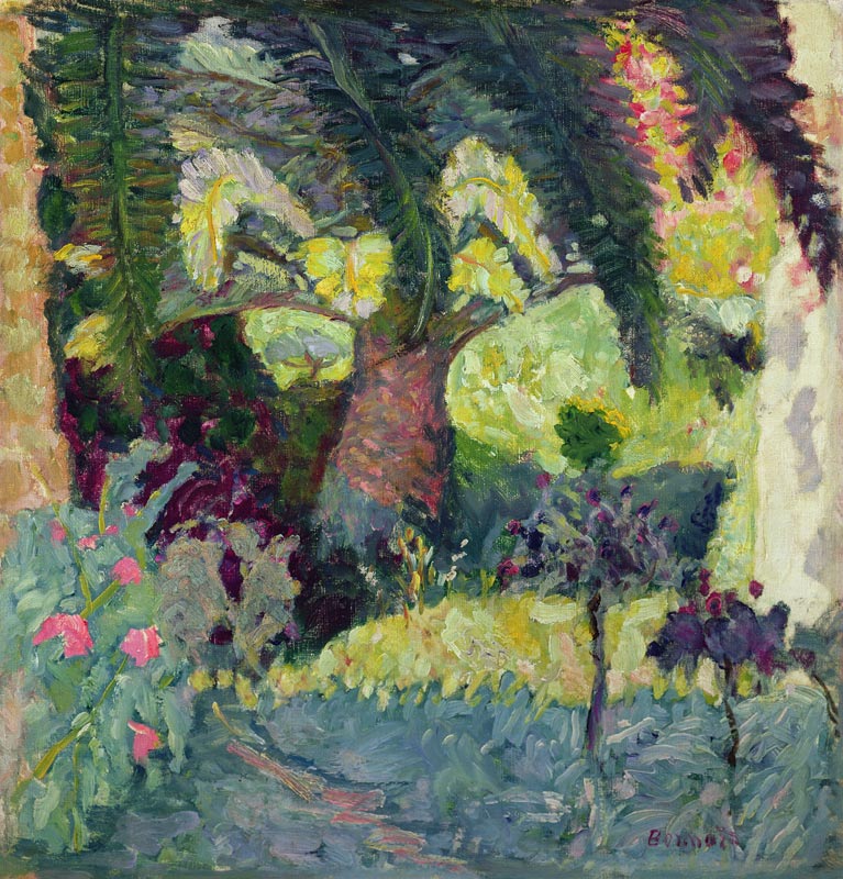 Palmen bei Le Cannet von Pierre Bonnard