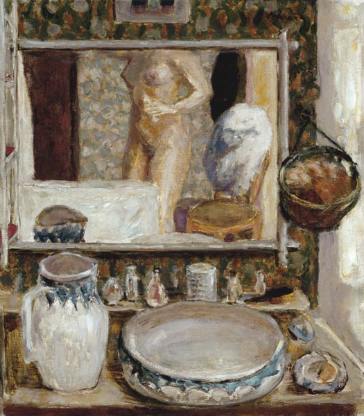 La table de toilette ou la glace von Pierre Bonnard