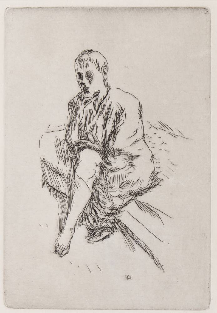Sitzende Figur von Pierre Bonnard