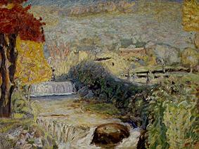 Die Wasserfälle von Grasse von Pierre Bonnard