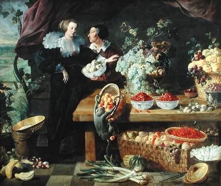 The Fruit Seller von Pierre Boucle