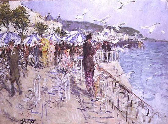 The Seagulls von Pierre-Eugène Montézin