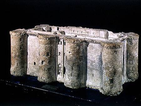 Model of the Bastille made from one of the stones of the Bastille von Pierre Francois Palloy