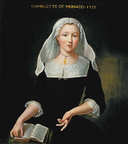 Portrait of Charlotte Grimaldi of Monaco 1733