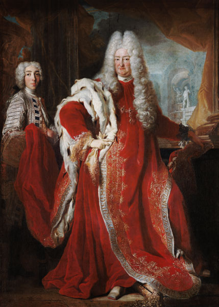 Kurfürst Karl III. Philipp von der Pfalz (1661-1742) von Pierre Goudreaux
