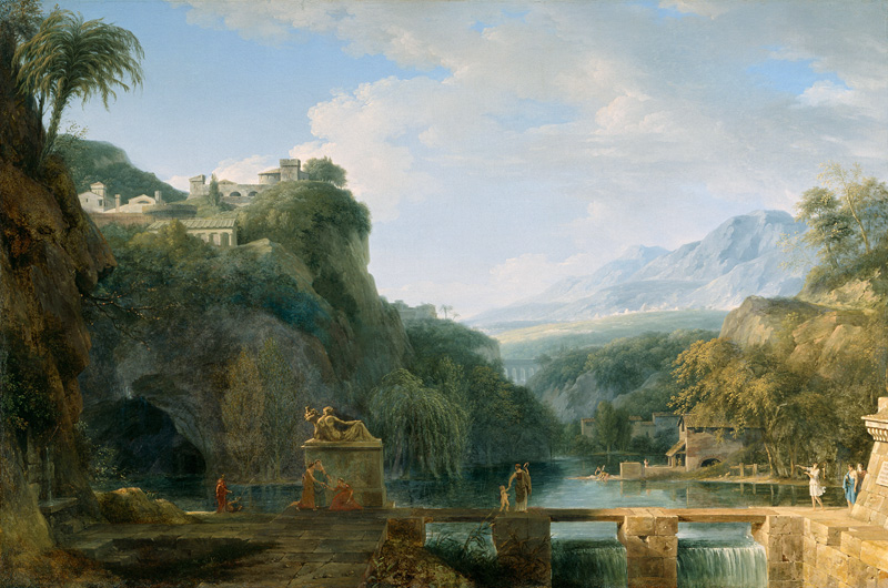 Landscape of Ancient Greece von Pierre Henri de Valenciennes
