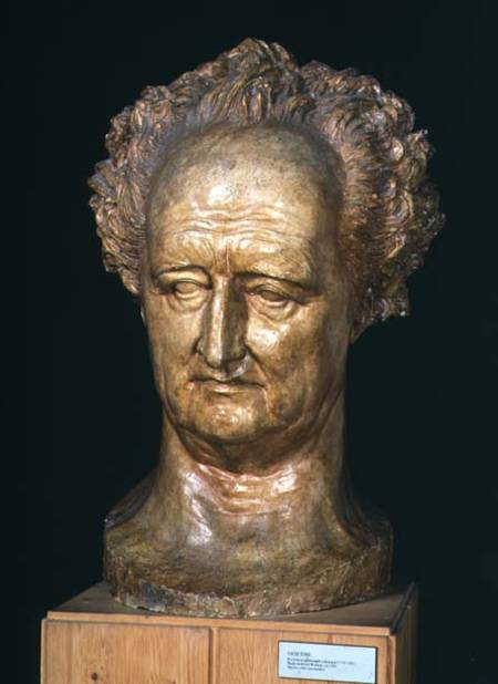 Bust of Johann Wolfgang von Goethe (1749-1832) von Pierre Jean David d'Angers