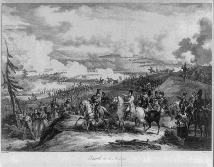 Die Schlacht von Borodino von Pierre Martinet