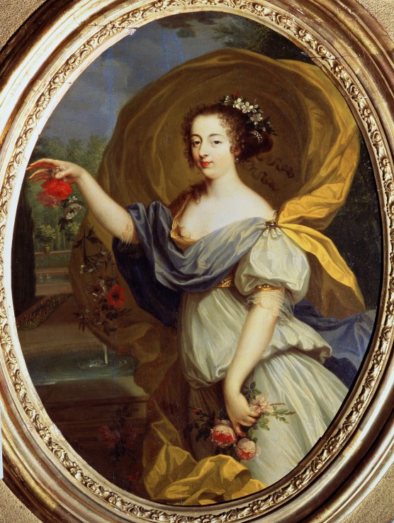 Bildnis Herzogin De la Valliere als Flora von Pierre Mignard