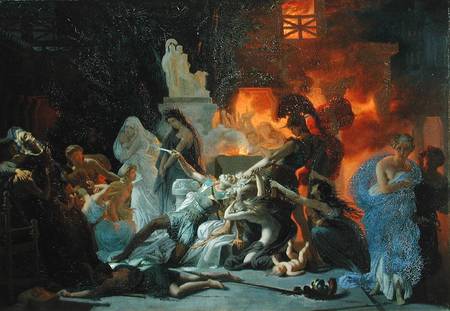 The Death of Priam von Pierre Narcisse Guérin
