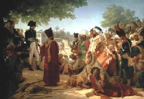 Napoleon Bonaparte (1769-1821) Pardoning the Rebels at Cairo, 23rd October 1798 1806-08
