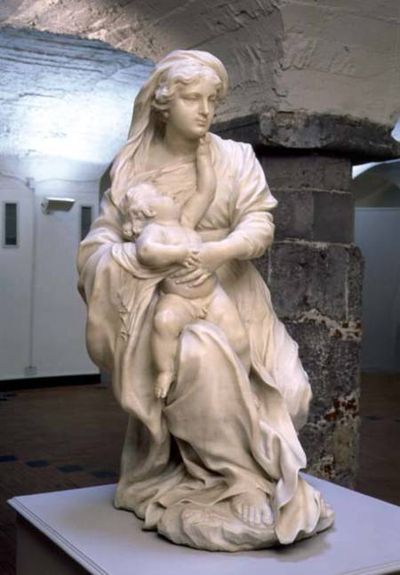 Madonna and Child, sculpture von Pierre  Puget