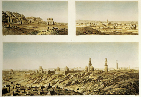 Kairo, Mameluckengräber von Pierre Baltard Louis