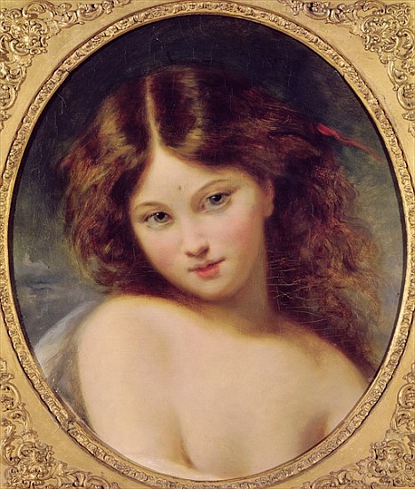 Head of a Young Girl von Pierre Joseph Dedreux-Dorcy