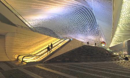 Station Luik,Werk von Calatrava