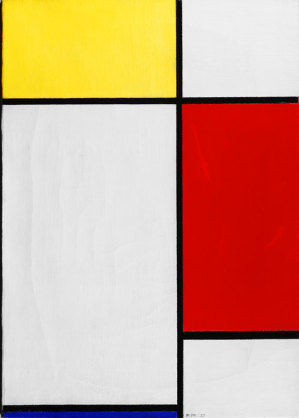 Komposition von Piet Mondrian