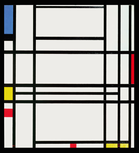 Composition No.10 von Piet Mondrian
