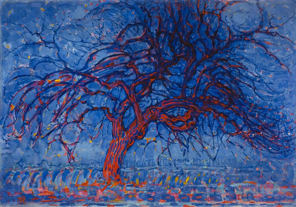 Der rote Baum von Piet Mondrian