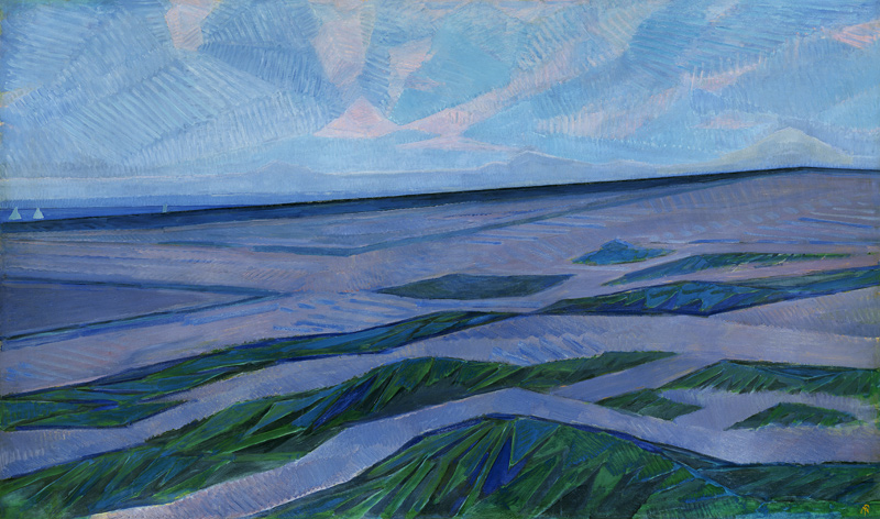 Dünenlandschaft von Piet Mondrian