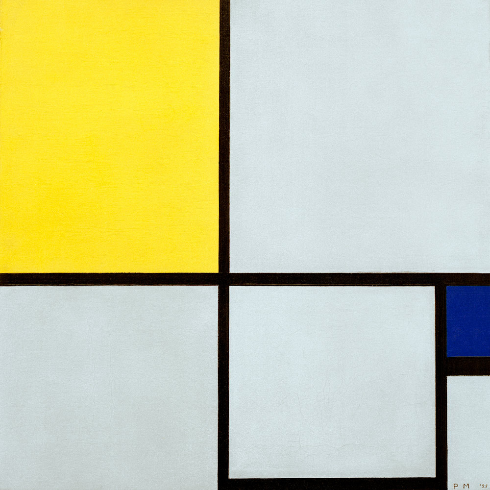 Komposition Nr. II von Piet Mondrian