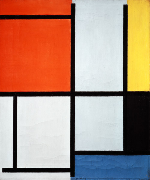 Composition von Piet Mondrian