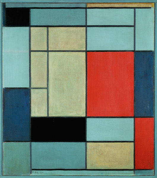 Composition I von Piet Mondrian