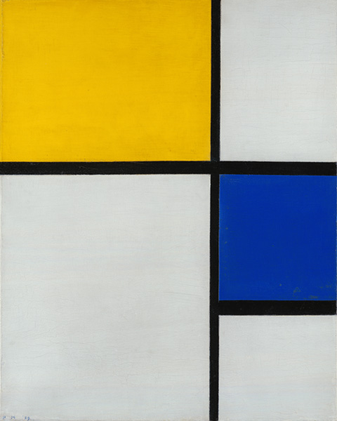 Composition No.1 von Piet Mondrian