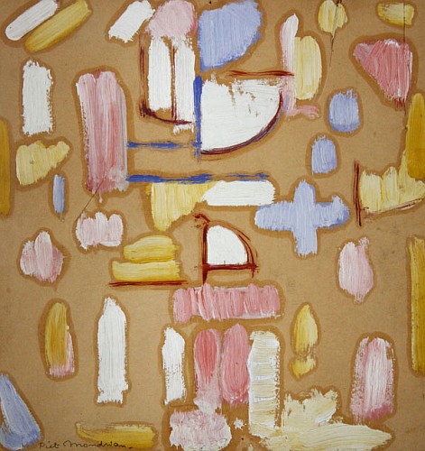 Composition in Pink von Piet Mondrian