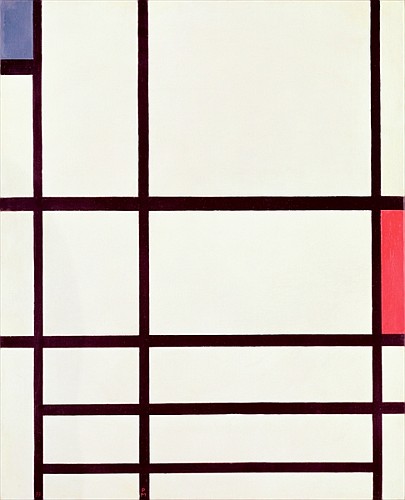 Composition in Red von Piet Mondrian