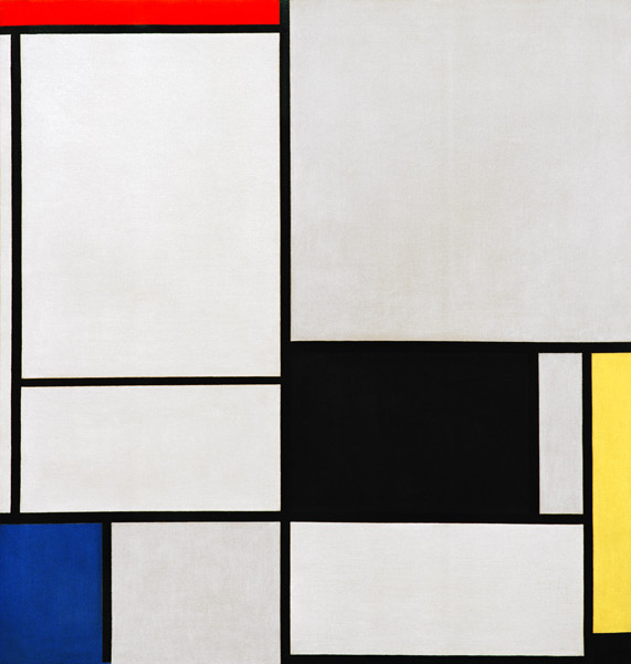Komposition Nr. 2 von Piet Mondrian