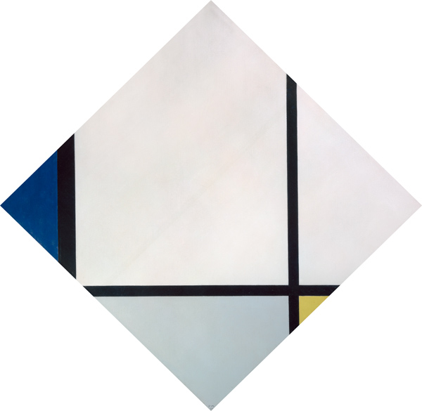 Komposition I von Piet Mondrian