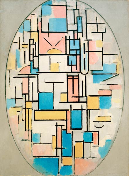 ohne Titel (Hamburg) von Piet Mondrian