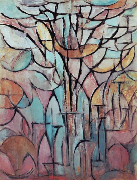 Bäume von Piet Mondrian