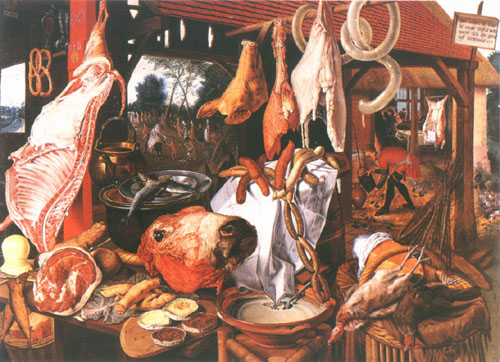 Der Fleischerladen von Pieter Aertzen