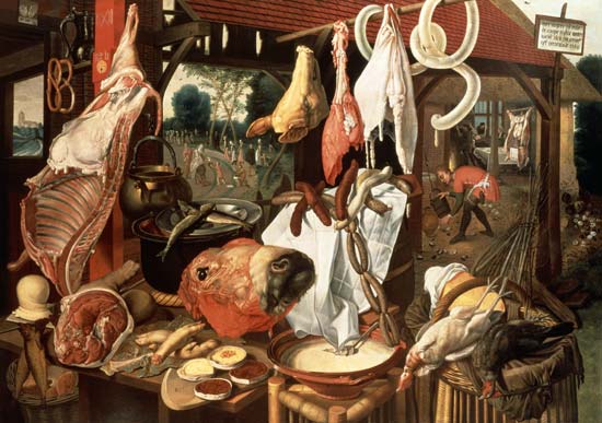 The Meat Stall von Pieter Aertzen