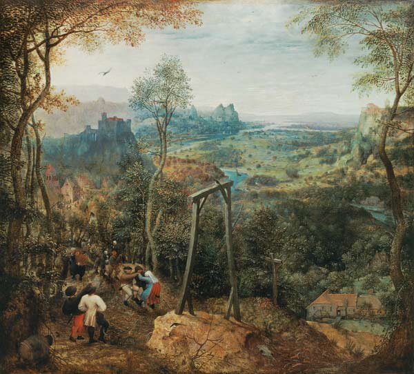 Die Elster auf dem Galgen von Pieter Brueghel d. Ä.