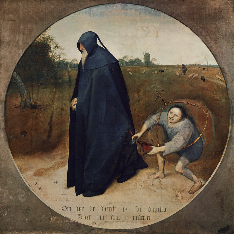 Misanthrop von Pieter Brueghel d. Ä.