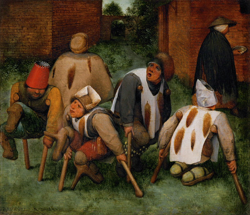 The Beggars von Pieter Brueghel d. Ä.