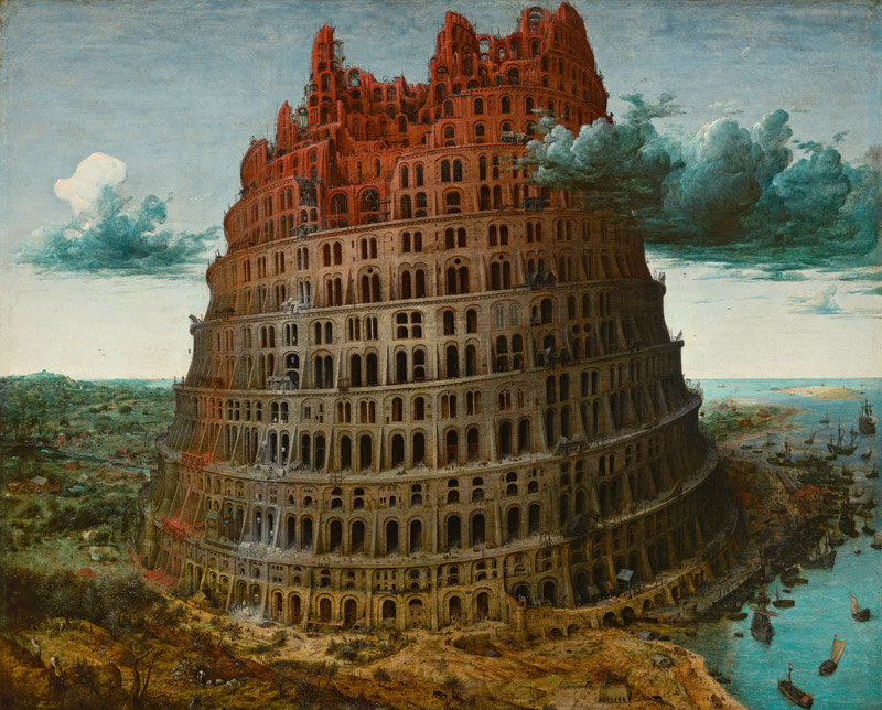 Turmbau zu Babel II von Pieter Brueghel d. Ä.