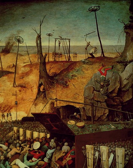 The Triumph of Death, c.1562 (detail of 457) von Pieter Brueghel d. Ä.