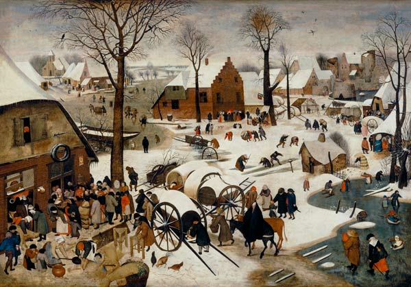 The Census at Bethlehem von Pieter Brueghel d. J.
