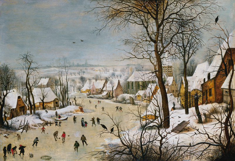 Winterlandschaft. von Pieter Brueghel d. J.