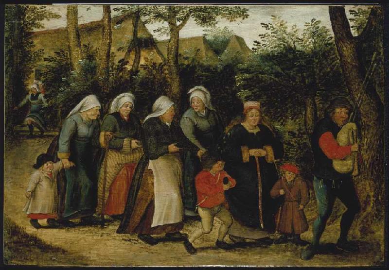 Der Brautzug von Pieter Brueghel d. J.