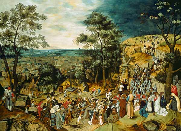 Christ on the Road to Calvary von Pieter Brueghel d. J.