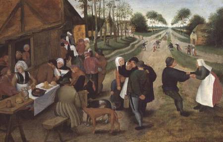 A Flemish Kermesse von Pieter Brueghel d. J.