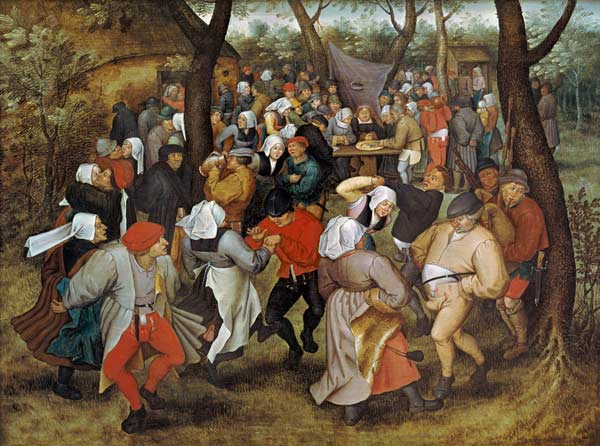 The Wedding Dance von Pieter Brueghel d. J.