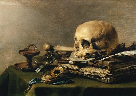 Vanitas-Stillleben 1630