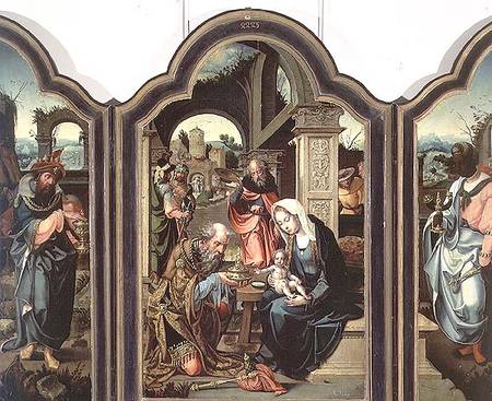 Adoration of the Magi von Pieter Coecke van Aelst