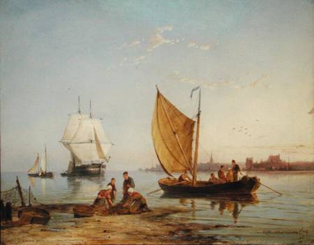 Off Overschie Holland von Pieter Cornelis Dommersen